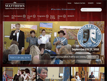 Tablet Screenshot of matthewsopera.com